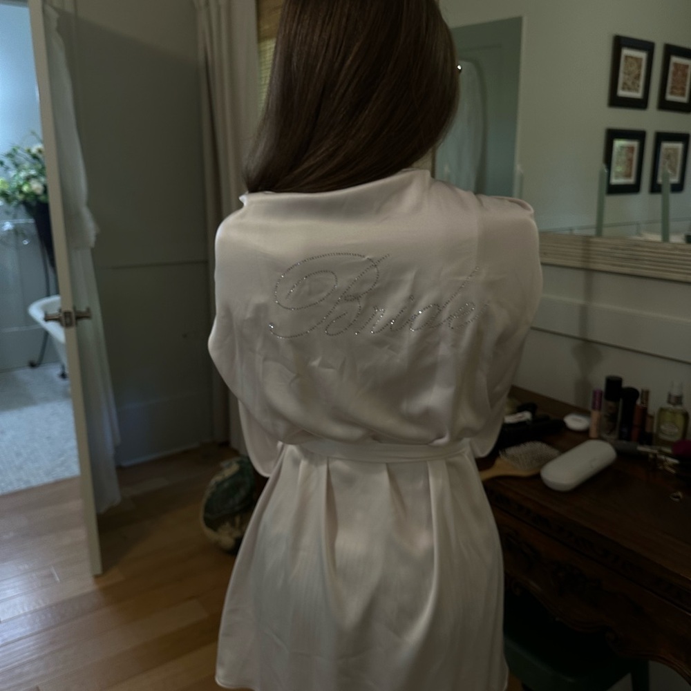 Victoria's Secret White Plush Robe Intimates & Sleepwear